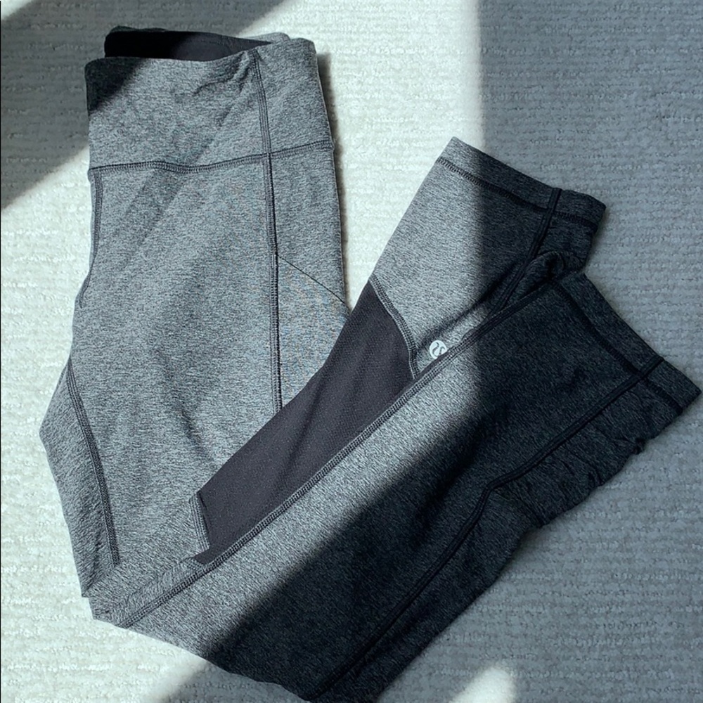 Like new!!! Size 4 cropped running tight w mesh.